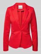 Slim fit blazer met paspelzakken, model 'KATE'