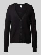 Gebreide cardigan met V-hals, model 'Kamara'