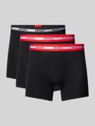 Boxershort in een set van 3 stuks van katoen met stretch en label in b...