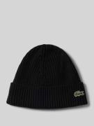 Grof gebreide beanie van wol