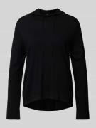 Gebreide pullover met capuchon