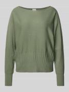 Regular fit gebreide pullover met breipatroon