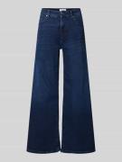 Flared jeans met verkort model, model 'PALAZZO'