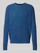 Gebreide pullover met ronde hals