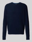 Gebreide pullover met ronde hals