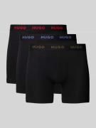 Boxershort met elastische logoband in een set van 3 stuks