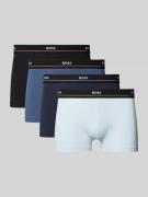 Boxershort met elastische band met logo in een set van 3 stuks