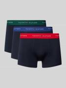 Boxershort met elastische band met logo in een set van 3 stuks