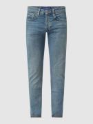 Regular slim fit jeans met stretch, model 'Ralston'