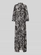 Maxi-jurk met all-over print, model 'Jessa'