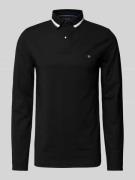 Gebreide pullover met polokraag