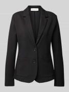 Regular fit blazer met elegante touch