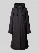 Regular fit parka met capuchon van polyester-twill