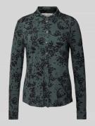 Regular fit jersey blouse van hoogwaardige viscosemix met printmotief