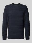 Gebreide pullover met ronde hals