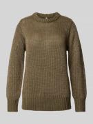 Gebreide pullover met effectgaren, model 'NALIKKA'