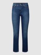 Slim fit jeans met stretch, model 'PIPER SHORT'