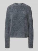 Gebreide pullover met ronde hals