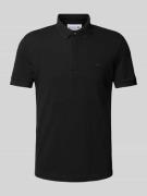 Regular fit poloshirt met labelpatch, model 'CORE PIQUE'