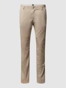 Slim fit chino met stretch