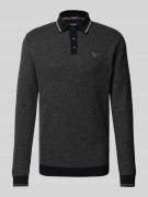 Gebreide pullover met polokraag, model 'Hilden'