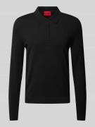 Gebreide pullover met polokraag