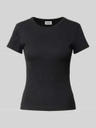 Slim fit T-shirt met ronde hals, model 'KOALE'