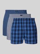 Boxershort met labelpatch in een set van 3 stuks