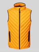 Bodywarmer met opstaande kraag