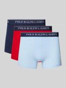 Boxershort met elastische band in een set van 3 stuks