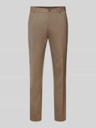 Regular fit pantalon met viscose, model 'NEIL'