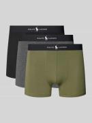 Boxershort met band met label in een set van 3 stuks