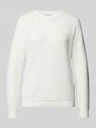 Gebreide pullover met ribboorden, model 'Dodo'