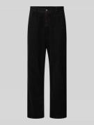 Regular fit stoffen broek met elastische band, model 'CLAY PANTS'