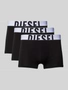 Boxershort met elastische band met logo in een set van 3 stuks, model ...