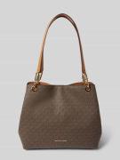 Handtas met labelapplicatie, model 'KENSINGTON'