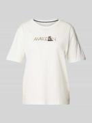 T-shirt met labelprint