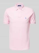 Poloshirt met labelstitching