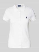 Poloshirt met labelstitching