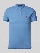 Poloshirt met labelstitching