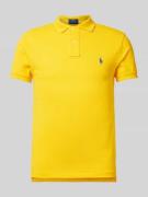 Poloshirt met labelstitching