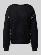 Gebreide pullover met wol, model 'ELLISS'