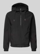 Softshell-jack met ritszakken, model 'BASIC'