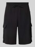 Sweatshorts met elastische band