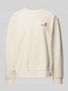 Sweatshirt met ribboorden