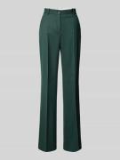 Regular fit stoffen broek met knoopsluiting, model 'Tireka'