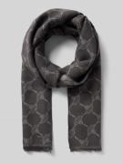 Sjaal van viscose met labeldetails, model 'Felix'