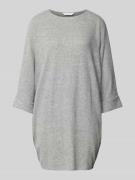 Gebreide pullover met 3/4-mouwen