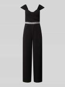 Jumpsuit met hartvormige hals