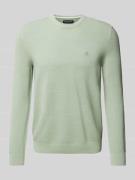 Regular fit pullover van puur katoen